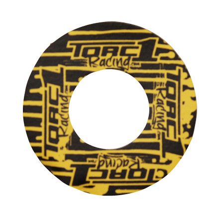 Torc1Racing  Grip Donut Black / Yellow (8110-0206)-