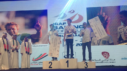 Олли Бридж и Максим Ночер победители Кубка мира ISAF в Абу-Даби!