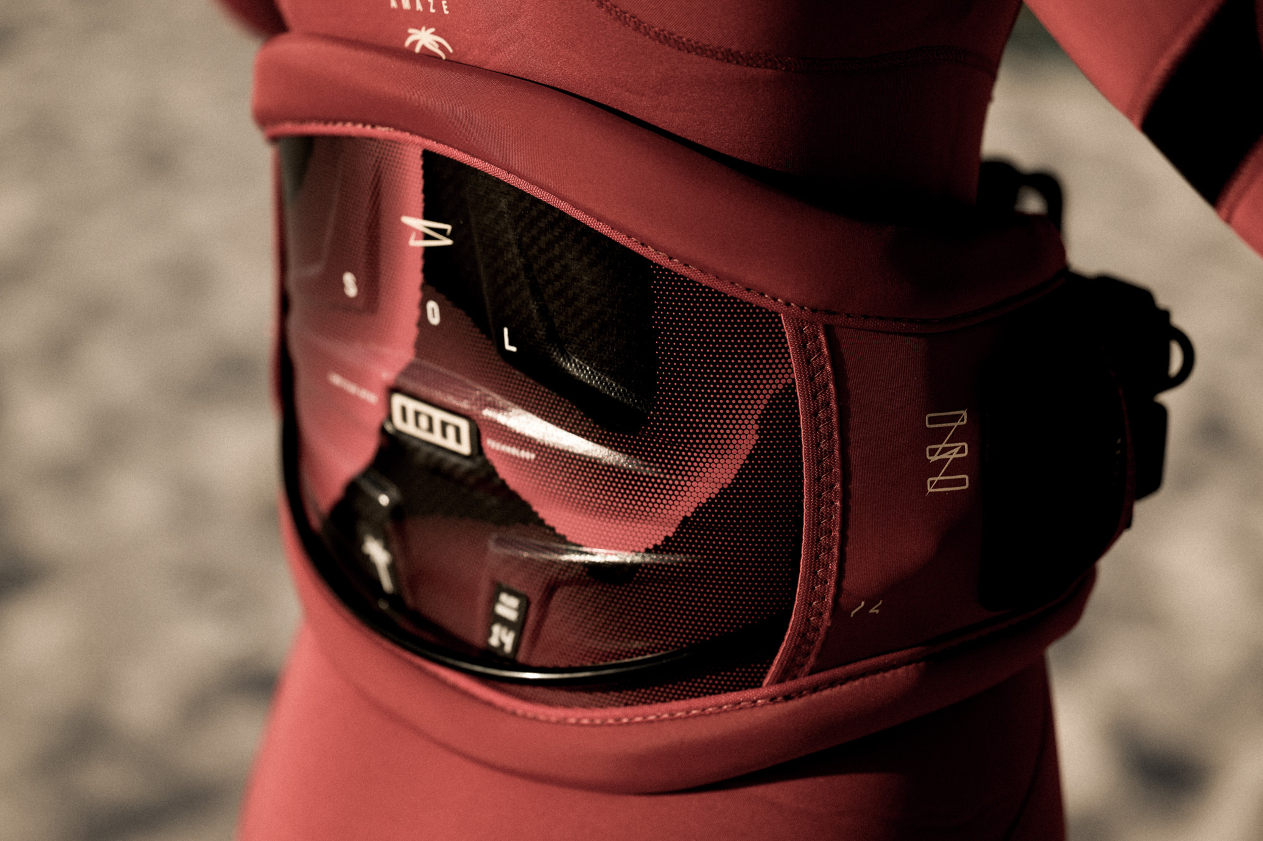 ION �������� Kite ���� Sol Curv ��� (48253-4726) scarlet red 25 (D 34/XS)-