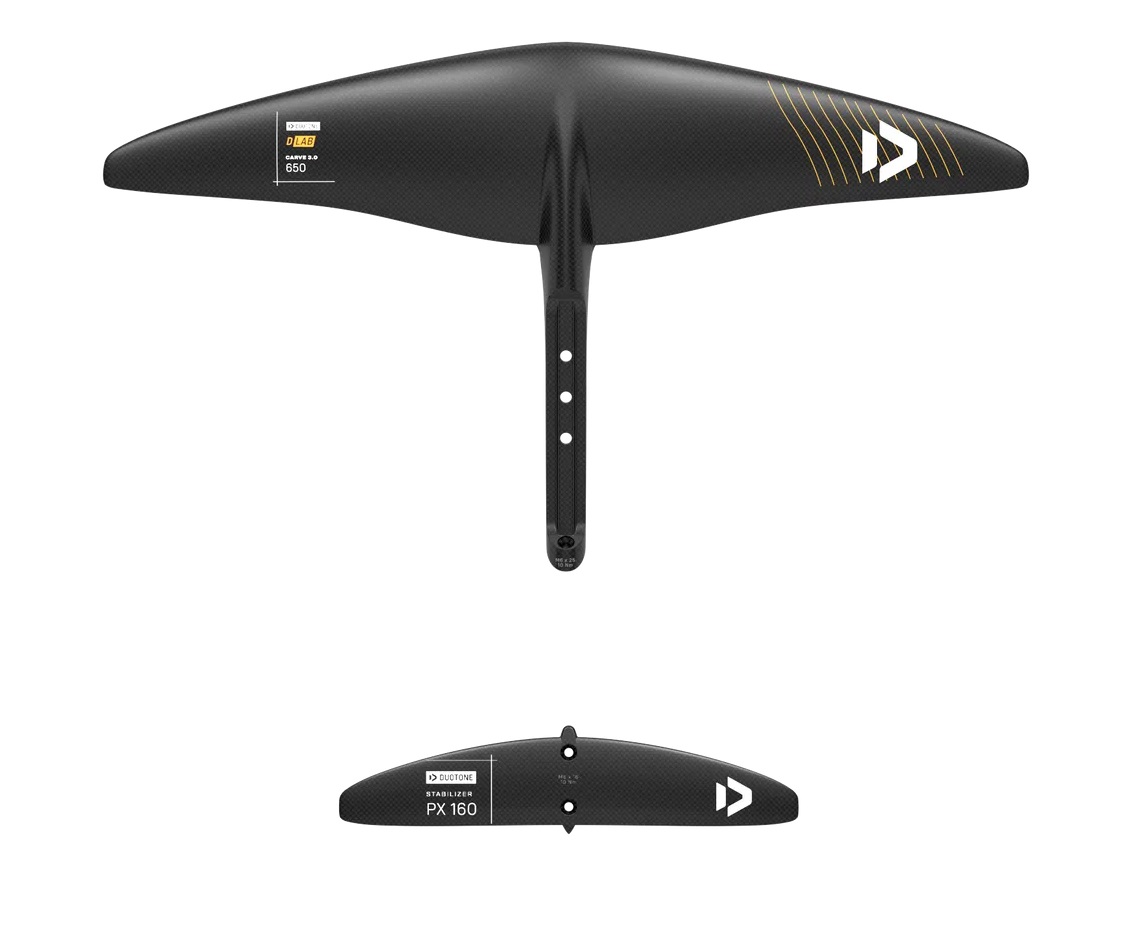 DUOTONE FOIL ��������� ������ �������� ��������� ������ �������� Foil Wing Set Carve 3.0 D/LAB 650/PX160 (42250-3734) 26-