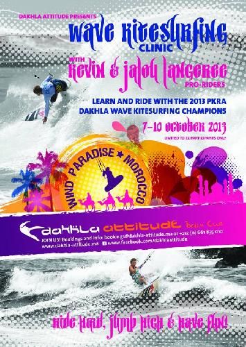 Wave Kitesurfing Clinic    Kevin Langeree  Jalou Langeree 