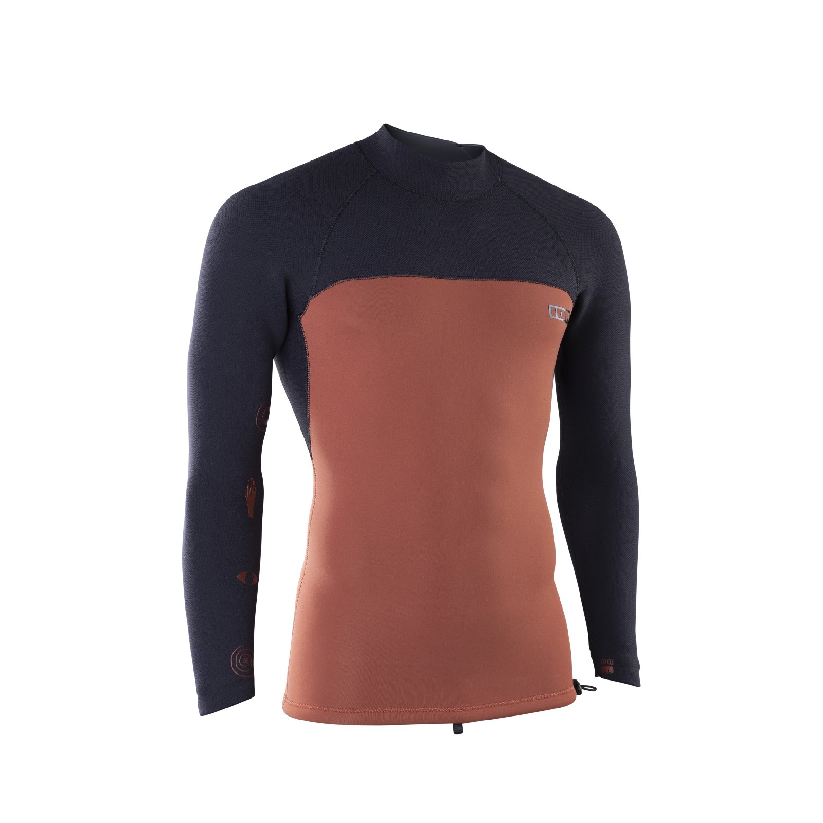 ION   Neo Top 2/2 LS men   (48252-4200) sunbaked-maroon 25 (48/S)-