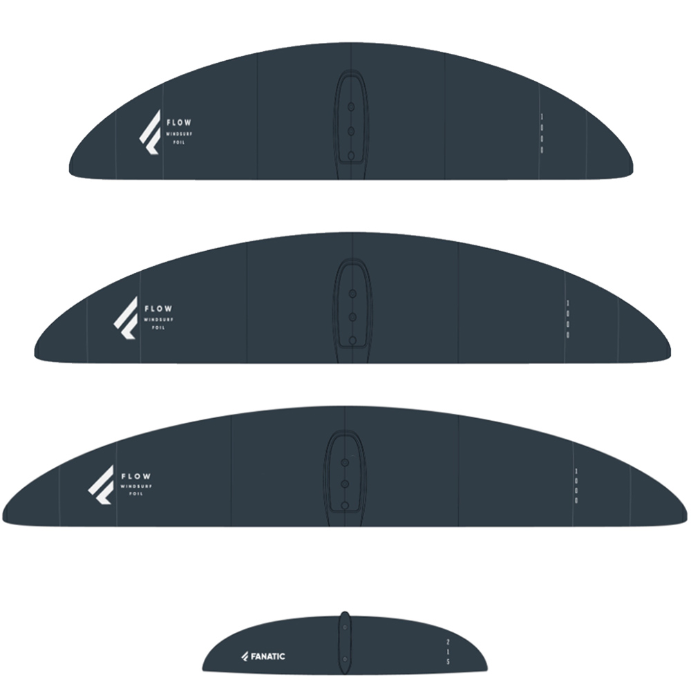 FANATIC Подводное крыло+стаб. для гидрофойла Flow Foil Wing Set (New Mount) 1500/215 (13210-3540) 23-