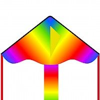HQ   Ecoline: Simple Flyer Rainbow RB 85 cm (102132)-
