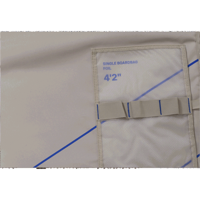 DUOTONE KITE ����� Boardbag Single Foil 4'2" (44260-7018) ivory 26-