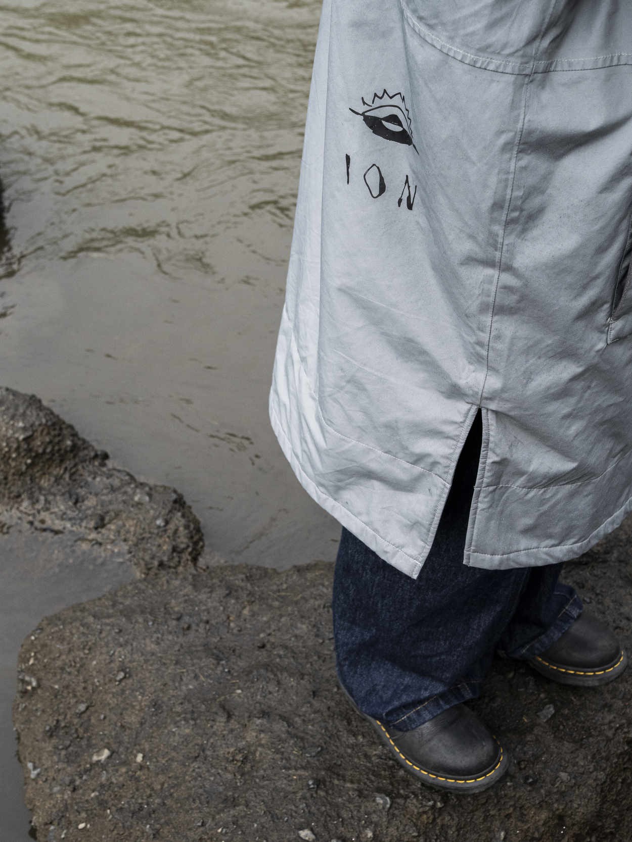 ION ����� Water Jacket Storm Coat unisex (48260-4120) sage-grey 26 (XS)-