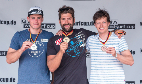 Винсент Лангер - победитель Чемпионата Германии по виндсерфингу в Кюлунгсборне!