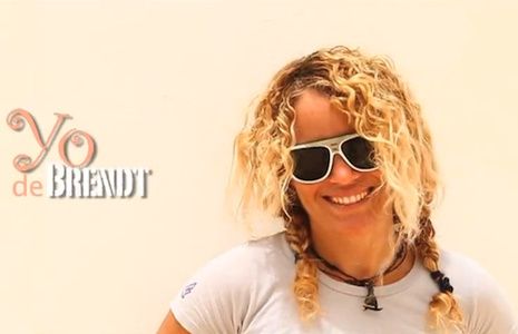 Yoli de Brendt: видео с El Yaque Beach 2013