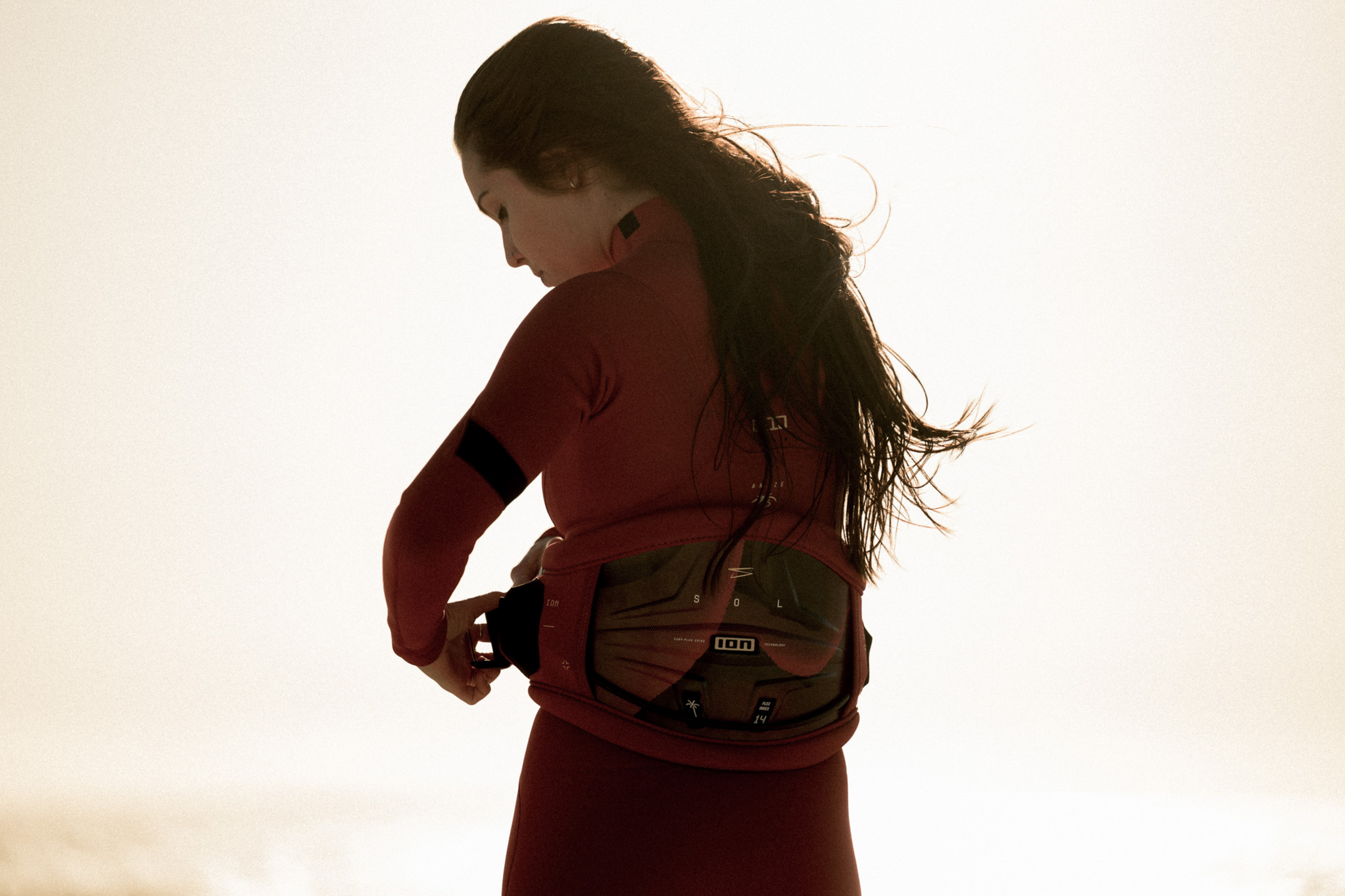 ION �������� Kite ���� Sol Curv ��� (48253-4726) scarlet red 25 (D 34/XS)-