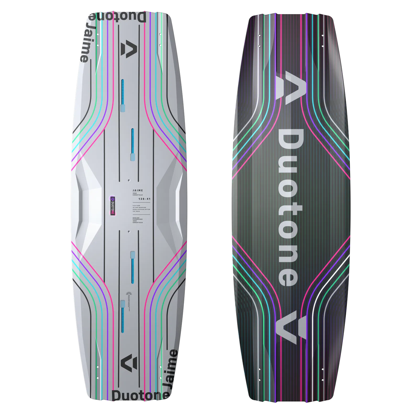 DUOTONE KITE ����� Jaime Concept Blue 133/40 (Finbox G50 FS 4,5) (44260-3420) 26-