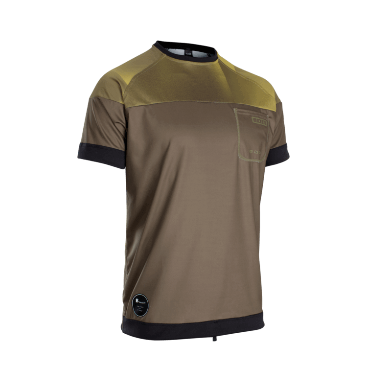 ION Гидро футболка Wetshirt MEN SS кор рук (48202-4261) т.олив 20-ZM000006841